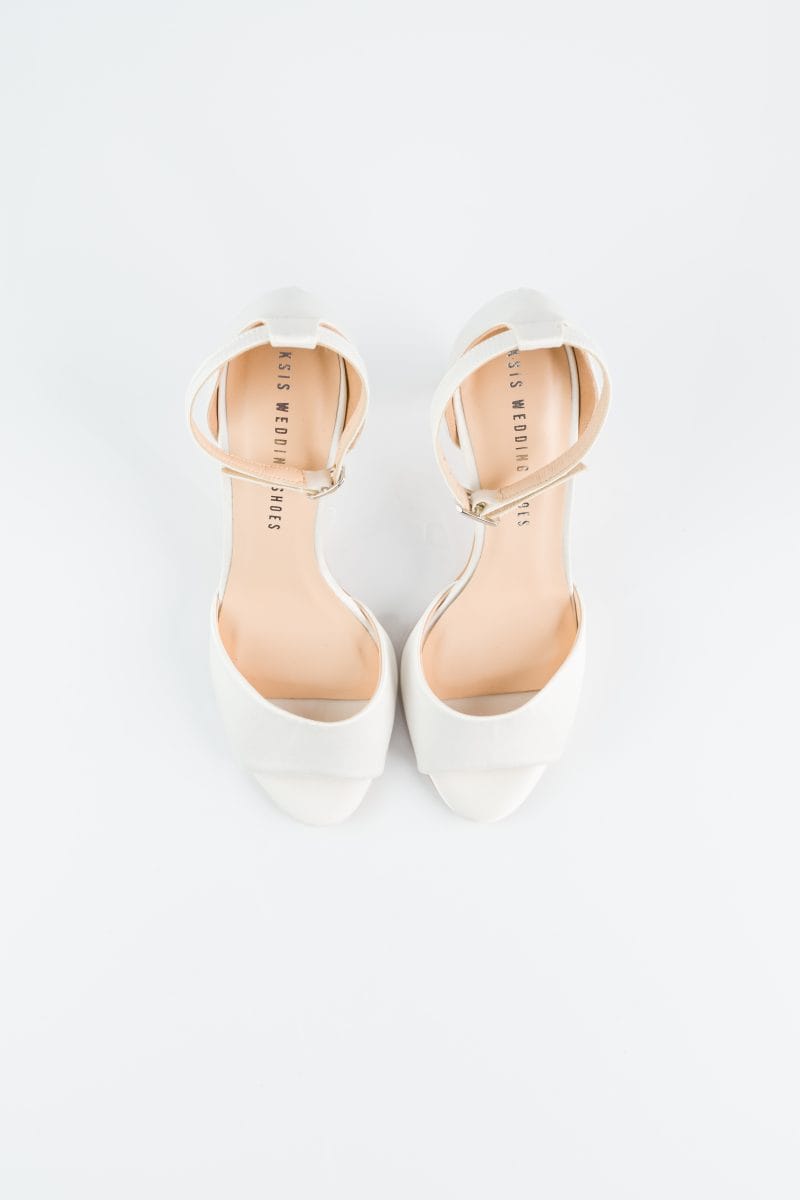 Marion Sandals Off White Smooth - Image 3